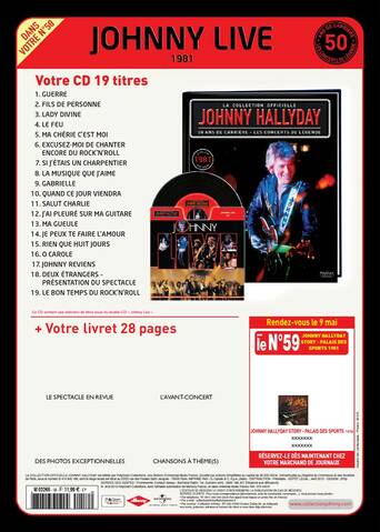 Volume 58 Johnny Live 1981