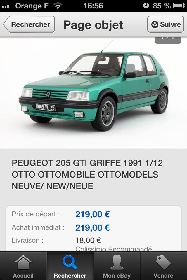 PEUGEOT 205 GTI GRIFFE 1/12  Img_2728