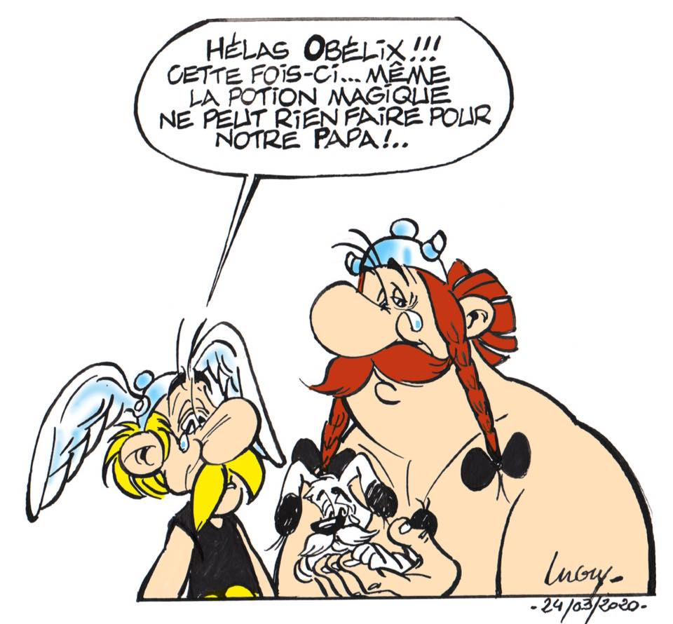 Deces du Maitre Albert Uderzo Hommag10