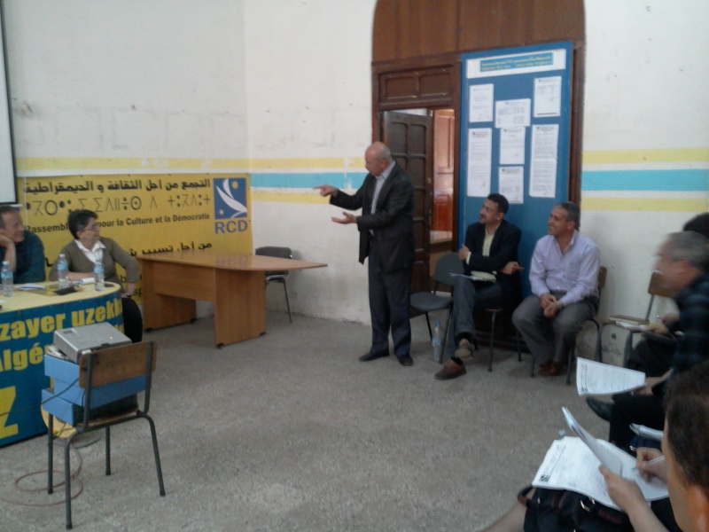 formation des élus RCD APC/APW (troisième session) au br de BEJAIA Photo331