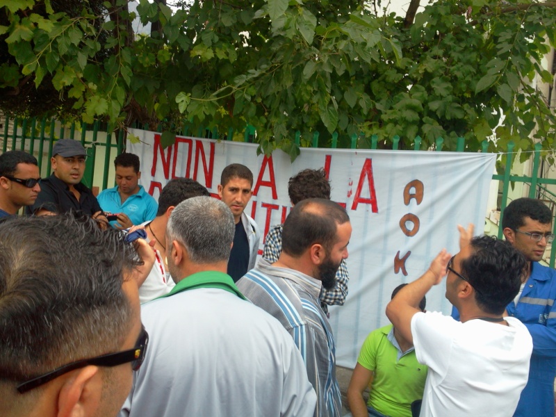 mobilisation des habitants d'AOKAS pour dire non a la demolition de notre patremoin(mosqué ex eglise) Photo433