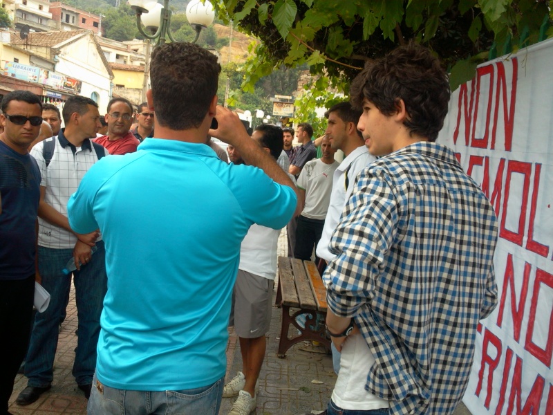 mobilisation des habitants d'AOKAS pour dire non a la demolition de notre patremoin(mosqué ex eglise) Photo435