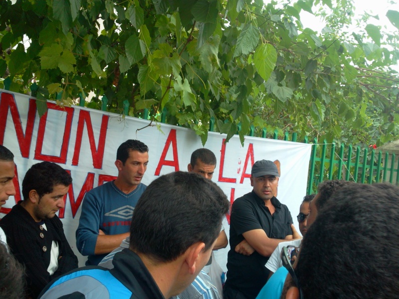 mobilisation des habitants d'AOKAS pour dire non a la demolition de notre patremoin(mosqué ex eglise) Photo438