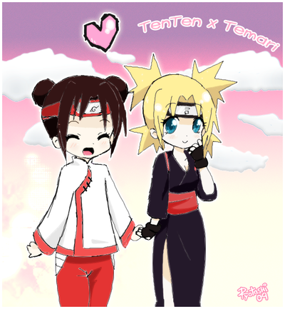 Tenten x Temari Tenten10