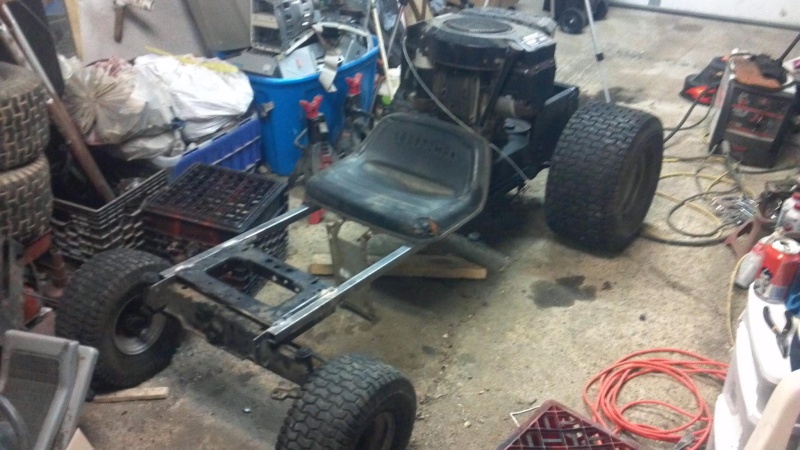 Lawn mower into go kart new arrivals