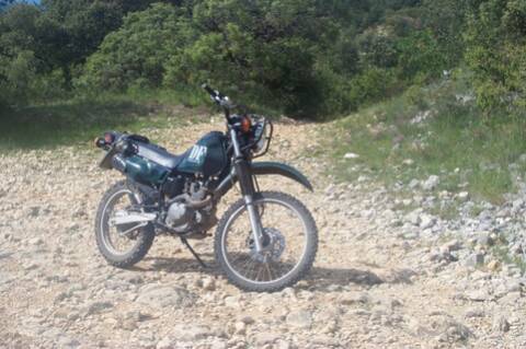 Trail 125 pas cher pour la balade TT .