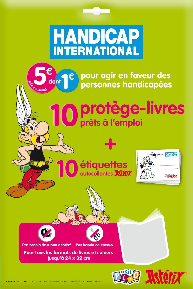 Le Kit Plio Astérix, Une Bonne Action = Un Objet Pour Votre Collection [Handicap International] Visuel10