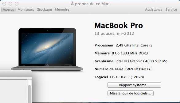 TUTO OSX 10.8.3.  PROBOOK 4540s (C4Y99EA) I5 Apropo19