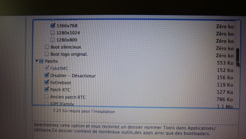 TUTO OSX 10.8.3. PROBOOK 4540s (C4Y99EA) I5 P1000711