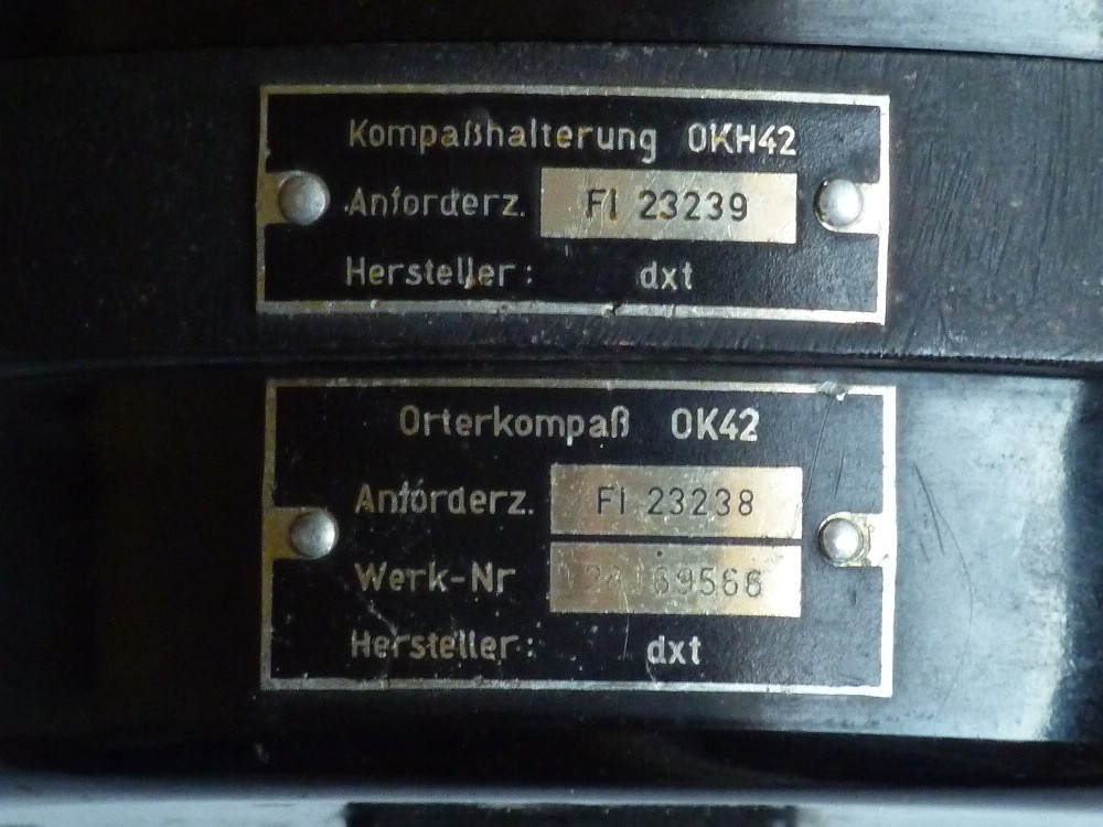 Compas de chasseur Allemand Dornier Do 335 P1080022