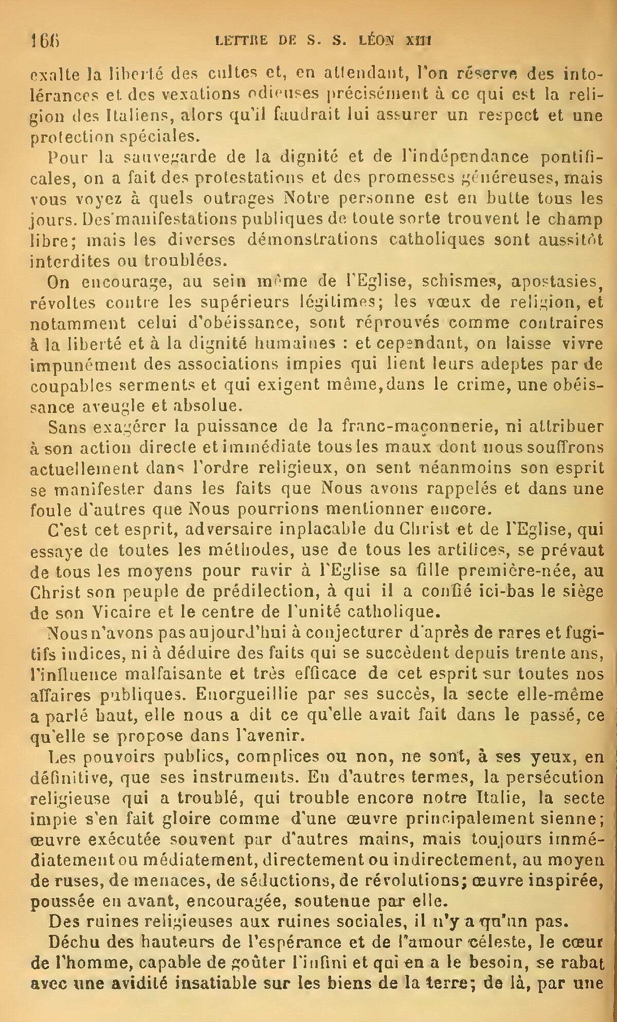 La Franc-Maçonnerie condamnée (documents pontificaux) Lzoon_18
