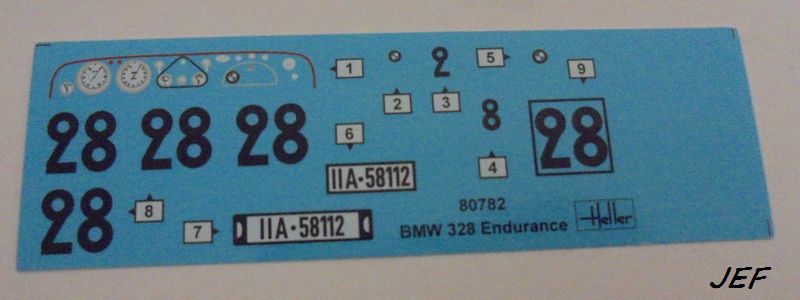 BMW 328 ENDURANCE REEDITION 2020 G2B 1/24ème Réf 80782 Bmw_0115