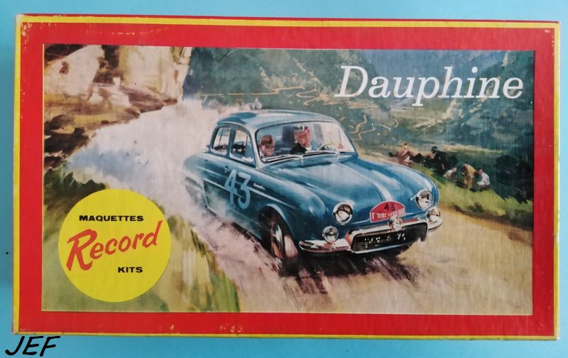 1/25 - RENAULT DAUPHINE - RECORD REF 250 - OUVRE BOITE Dauph_12