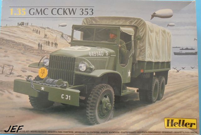 [SCRATCH] GMC MERCERON DOUBLE CABINE ESVRES / INDRE sur base HELLER 1/35ème Réf 81121 Gmc_0113