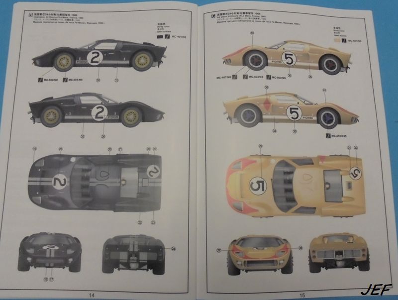 *1/24 FORD GT 40 MkII  1966   MENG Gt_01213