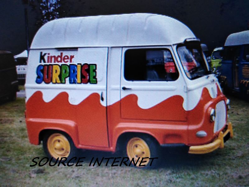 *1/24  RENAULT ESTAFETTE KINDER Surélevée, et raccourcie   HELLER Kin_0020