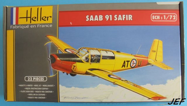 SAAB 91 SAFIR Luftforsvaret Force Aérienne Royale Norvégienne 1/72ème Réf 80287 Sap_0010