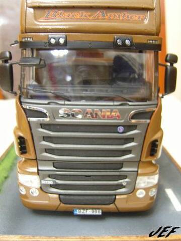 Italeri 3897 Scania R730 V8 Black Amber Maquette de camion 1:24 - Conrad  Electronic France