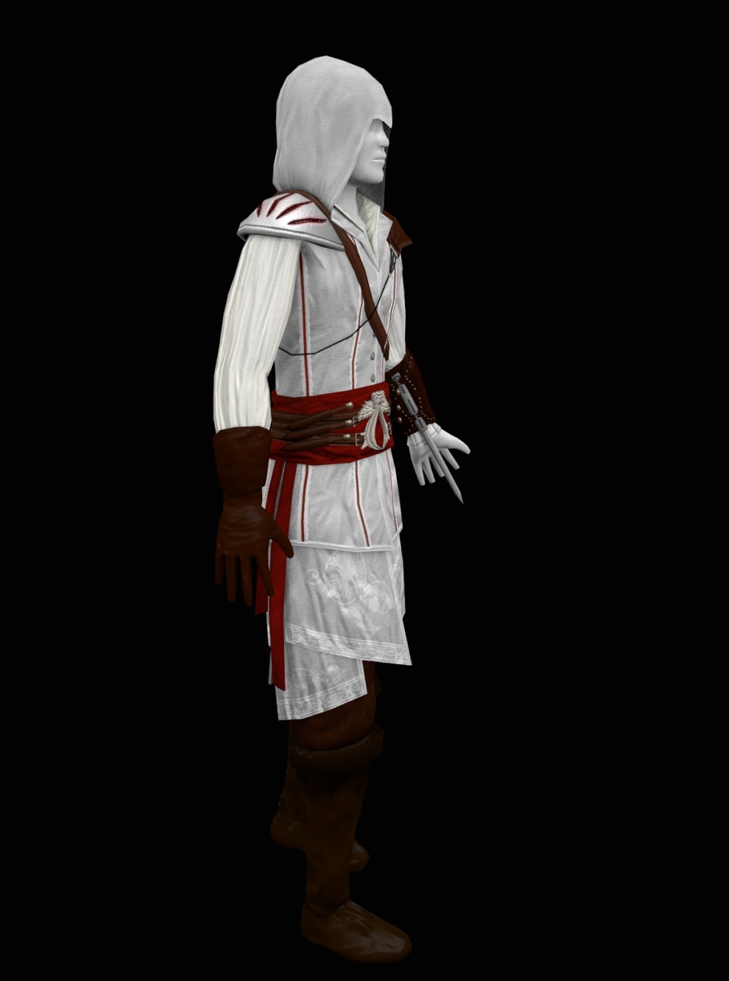 Costume Assassin 3D Ezio210