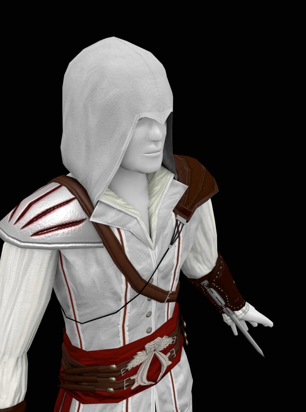 Costume Assassin 3D Ezio310