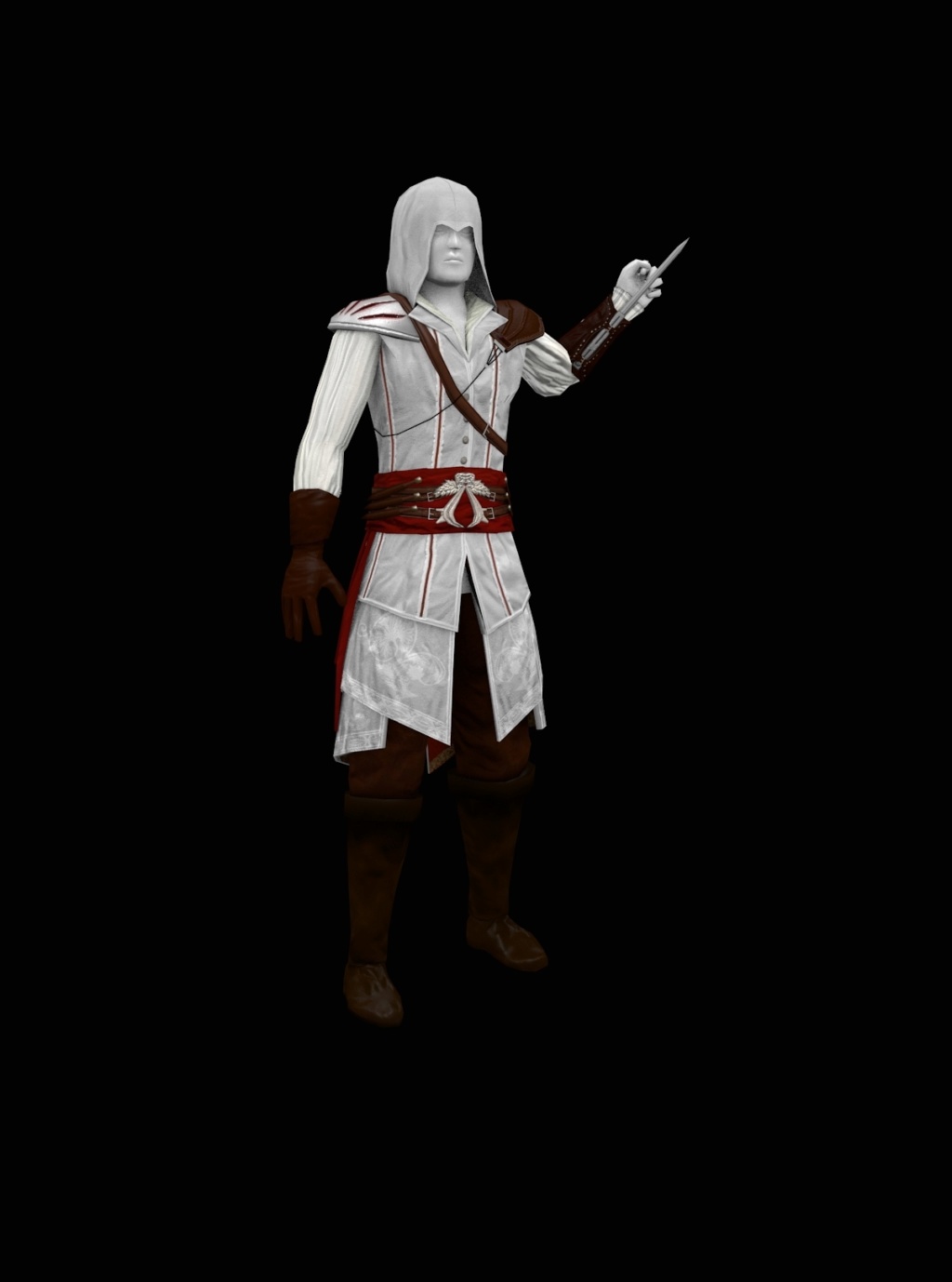 Costume Assassin 3D Ezio610