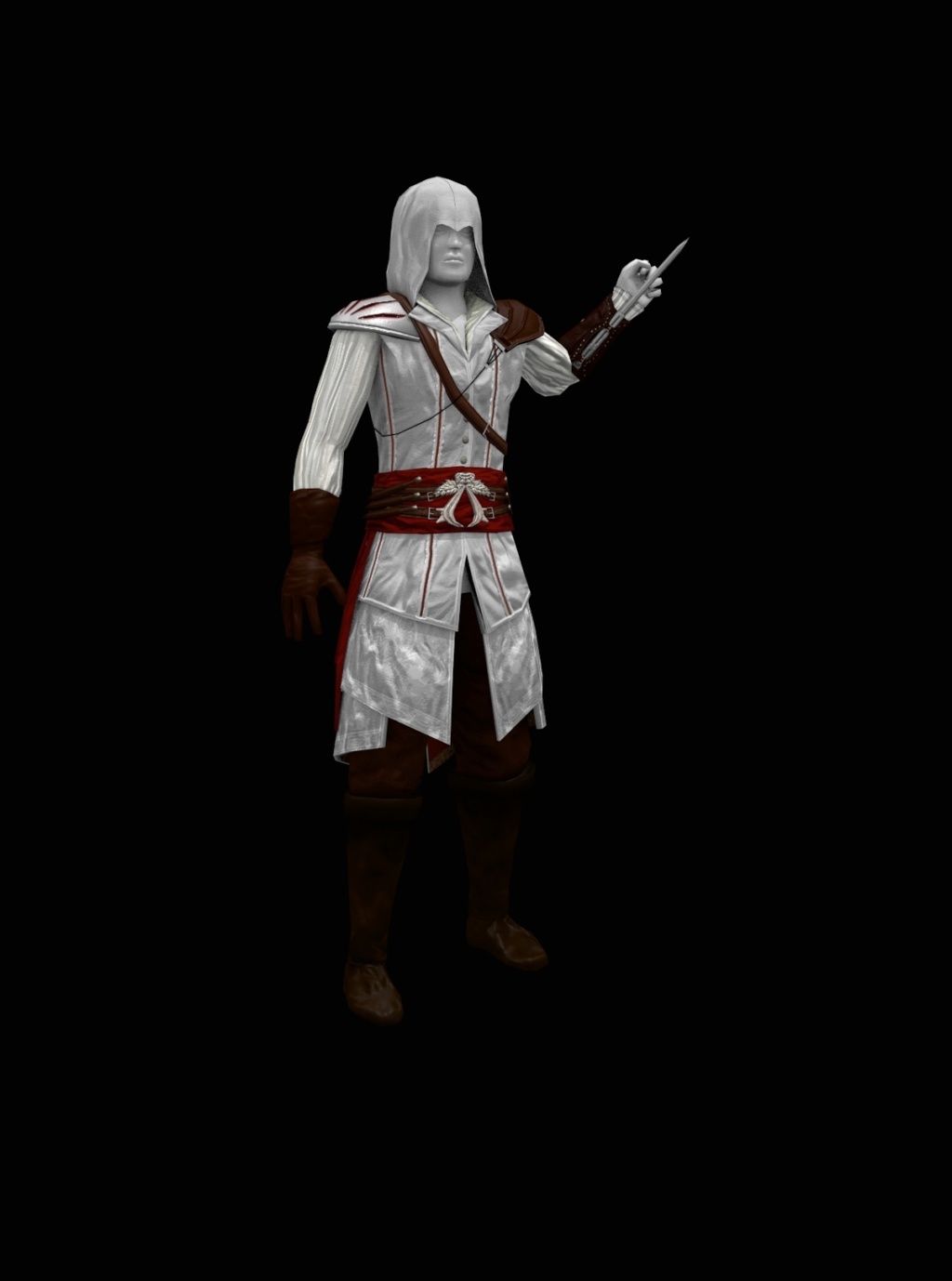 Costume Assassin 3D Ezio710