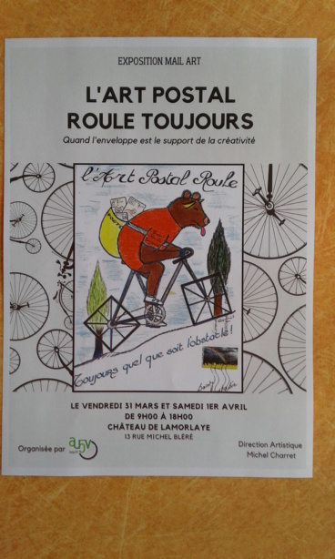 vélo - Expo mail art tendance velo-Oise 20230210