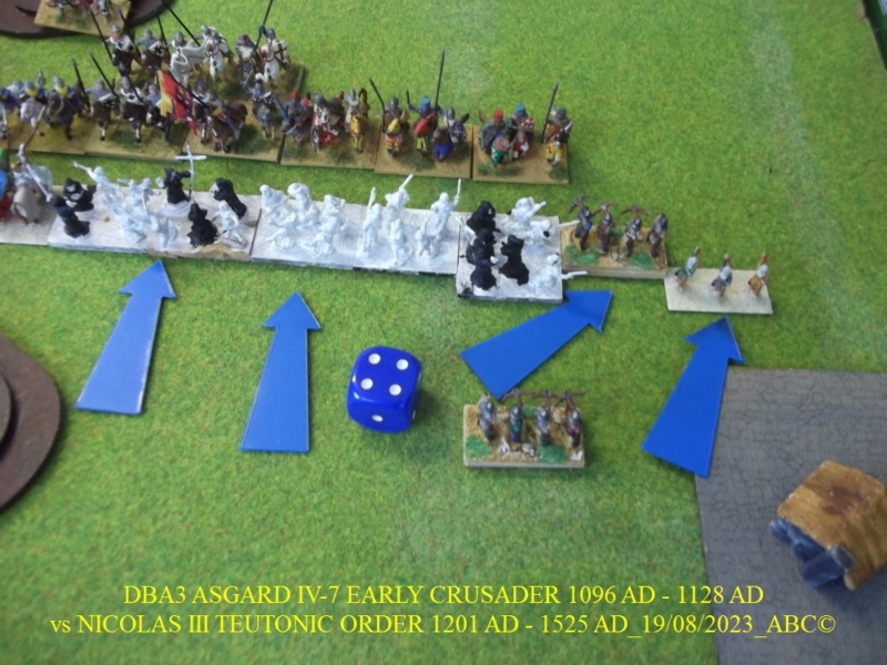 GALERIE DBA 3ème partie samedi 19 Août 2023 au local NICOLAS III TEUTONIC vs ASGARD IV-7 EARLY CRUSADER 1096 AD - 1128 AD  03-dba20