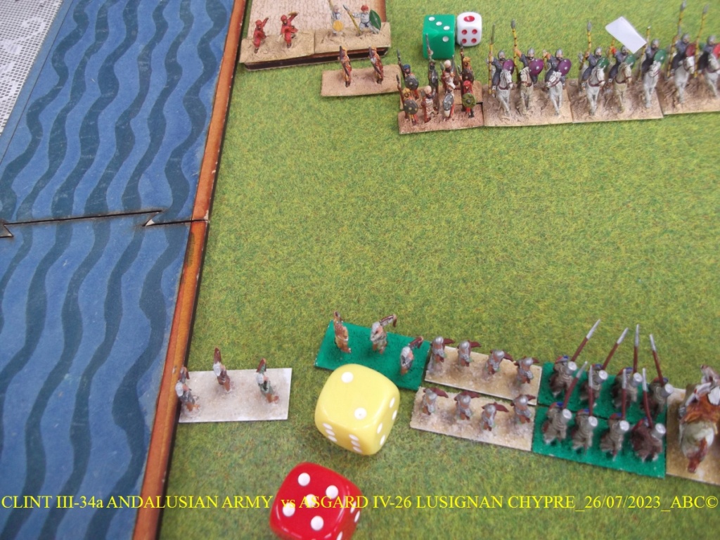 GALERIE DBA CLINT III-34a ANDALUSIAN ARMY 710-765 AD vs ASGARD IV-26 LUSIGNAN CHYPRE 1192AD - 1489 AD 03_abc94