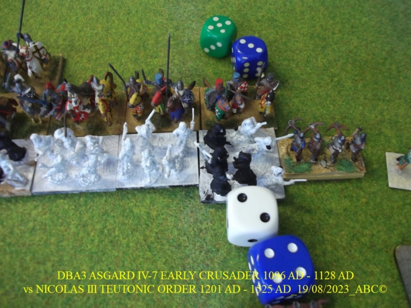 GALERIE DBA 3ème partie samedi 19 Août 2023 au local NICOLAS III TEUTONIC vs ASGARD IV-7 EARLY CRUSADER 1096 AD - 1128 AD  05-dba16