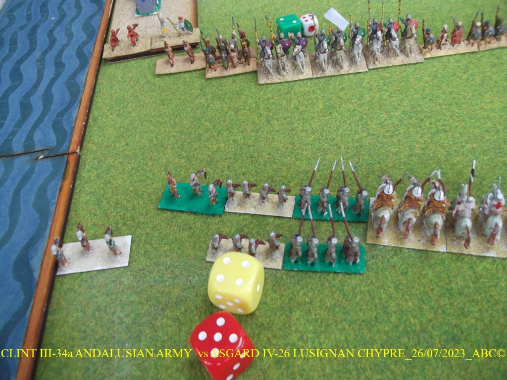 GALERIE DBA CLINT III-34a ANDALUSIAN ARMY 710-765 AD vs ASGARD IV-26 LUSIGNAN CHYPRE 1192AD - 1489 AD 05_abc82