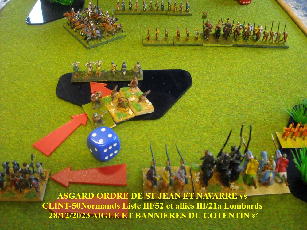 GALERIE CLINT-50 Normands Liste III/52 et alliés III/21a Lombards vs ASGARD ORDRE DE ST-JEAN allié NAVARRE 28/12/2023 06-abc21