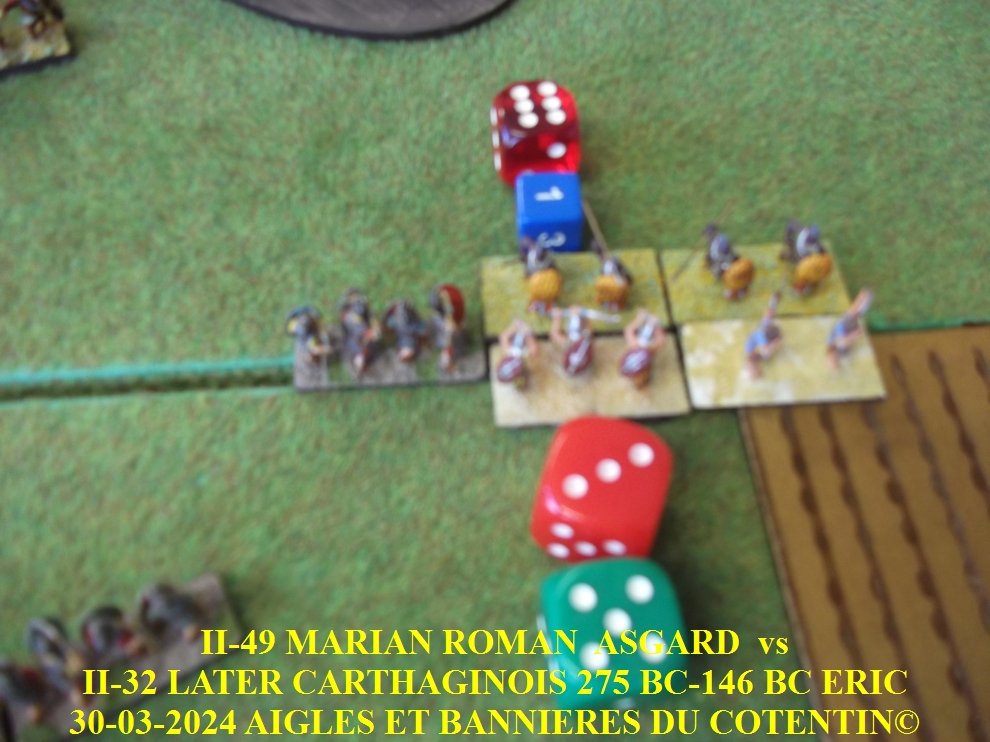 GALERIE II-49 MARIAN ROMAN 105BC - 25BC  ASGARD  vs II-32 LATER CARTHAGINOIS 275 BC-146 BC ERIC 06-abc37