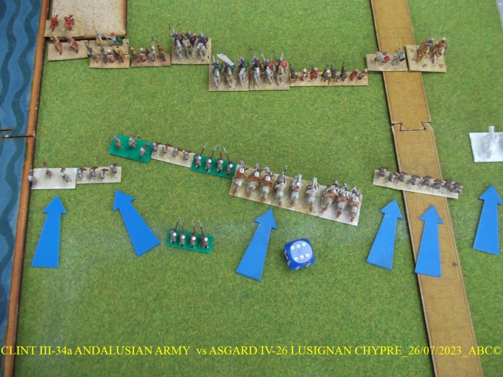 GALERIE DBA CLINT III-34a ANDALUSIAN ARMY 710-765 AD vs ASGARD IV-26 LUSIGNAN CHYPRE 1192AD - 1489 AD 08_abc73