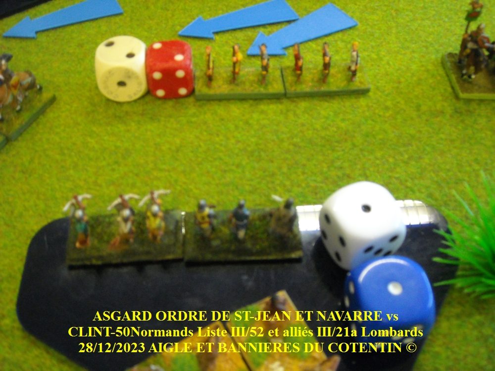 GALERIE CLINT-50 Normands Liste III/52 et alliés III/21a Lombards vs ASGARD ORDRE DE ST-JEAN allié NAVARRE 28/12/2023 09-abc21