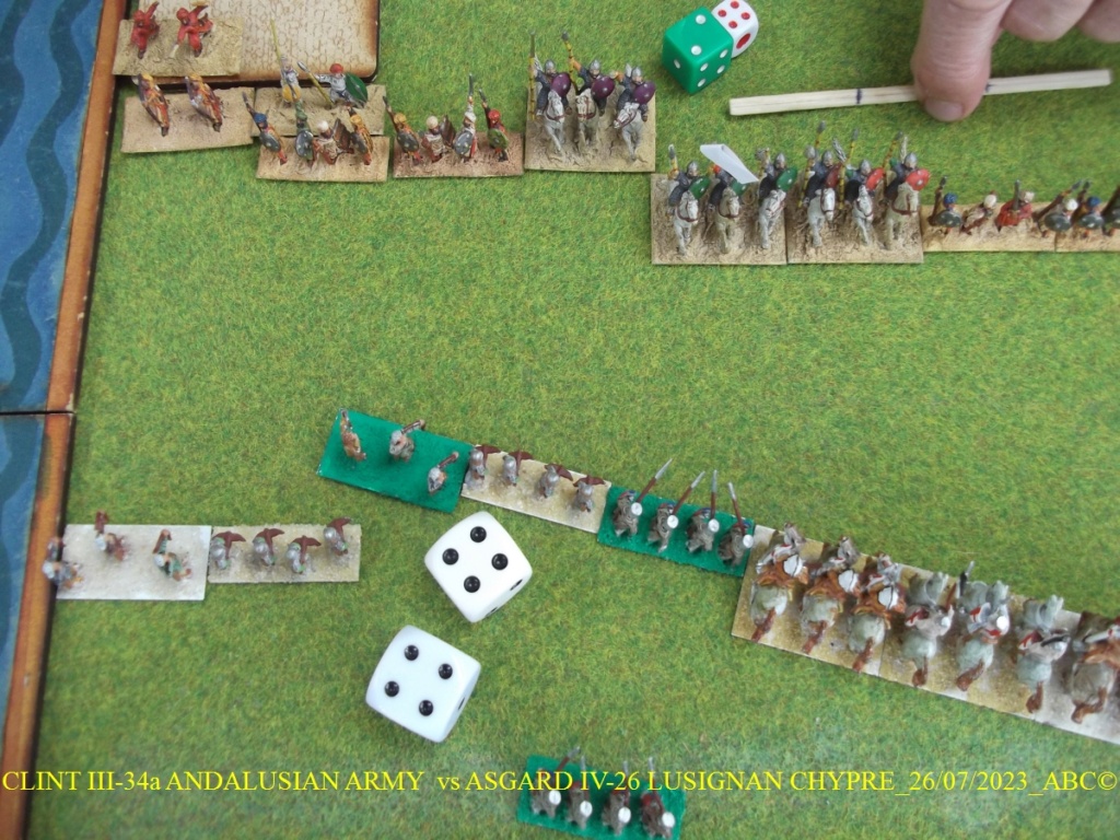 GALERIE DBA CLINT III-34a ANDALUSIAN ARMY 710-765 AD vs ASGARD IV-26 LUSIGNAN CHYPRE 1192AD - 1489 AD 09_abc67