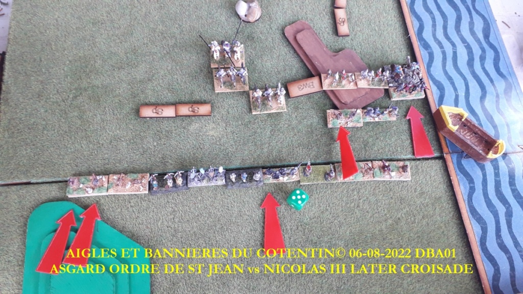 Réunion du samedi 06/08/2022 IV-17 LATER CRUSADER 1128 AD - 1303 AD vs IV-56 ORDER OF ST JOHN - MALTE 1291AD-1522AD partie 1 11_abc53