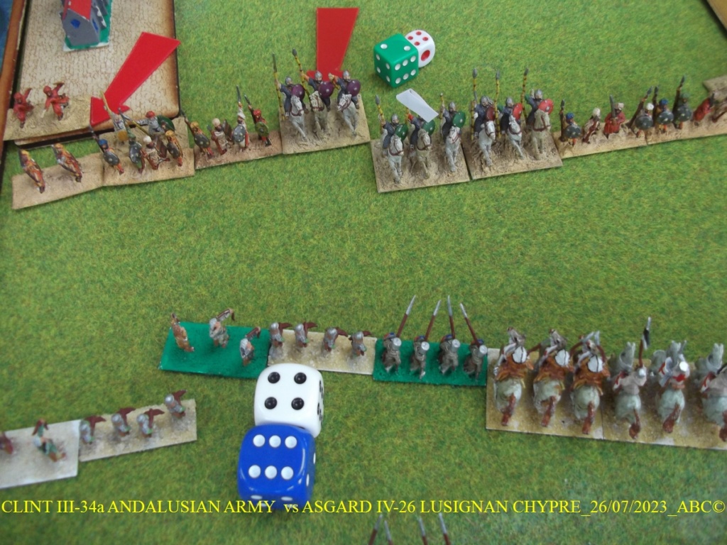 GALERIE DBA CLINT III-34a ANDALUSIAN ARMY 710-765 AD vs ASGARD IV-26 LUSIGNAN CHYPRE 1192AD - 1489 AD 11_abc64