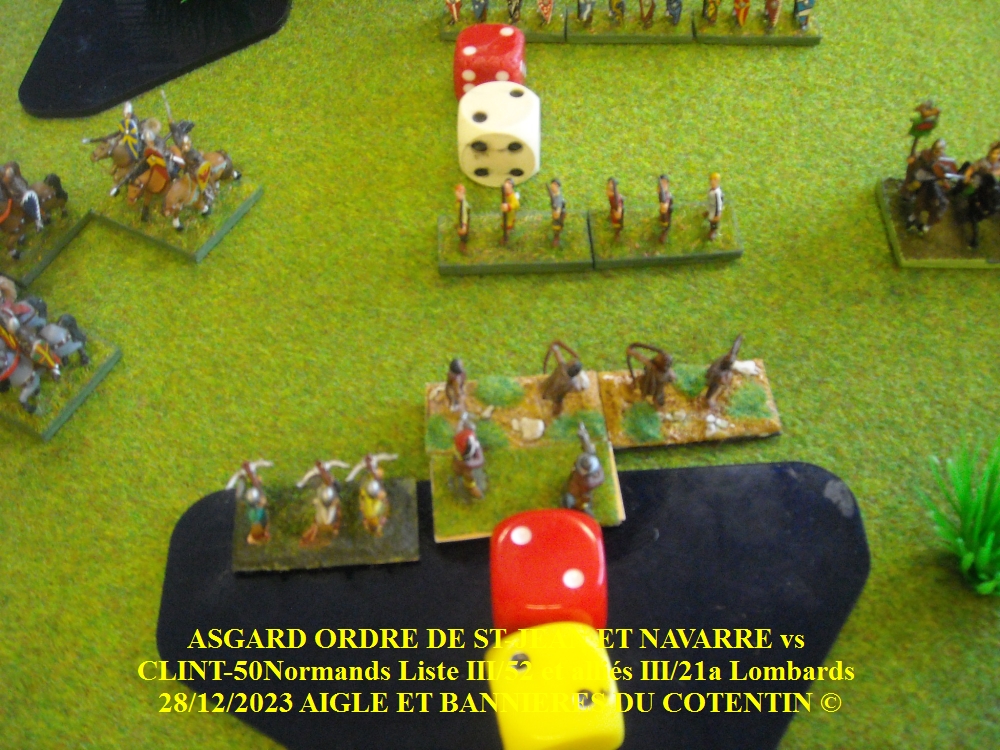 GALERIE CLINT-50 Normands Liste III/52 et alliés III/21a Lombards vs ASGARD ORDRE DE ST-JEAN allié NAVARRE 28/12/2023 12-abc19