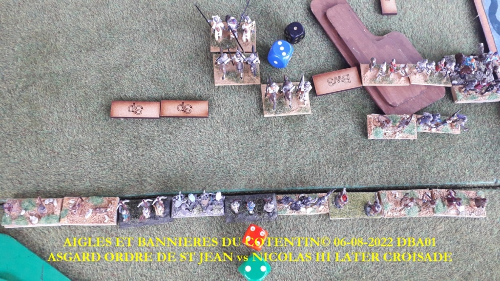 Réunion du samedi 06/08/2022 IV-17 LATER CRUSADER 1128 AD - 1303 AD vs IV-56 ORDER OF ST JOHN - MALTE 1291AD-1522AD partie 1 12_abc53