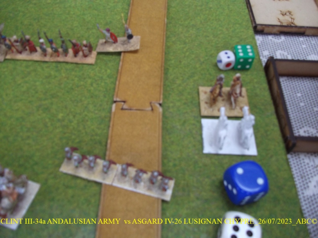 GALERIE DBA CLINT III-34a ANDALUSIAN ARMY 710-765 AD vs ASGARD IV-26 LUSIGNAN CHYPRE 1192AD - 1489 AD 14_abc57