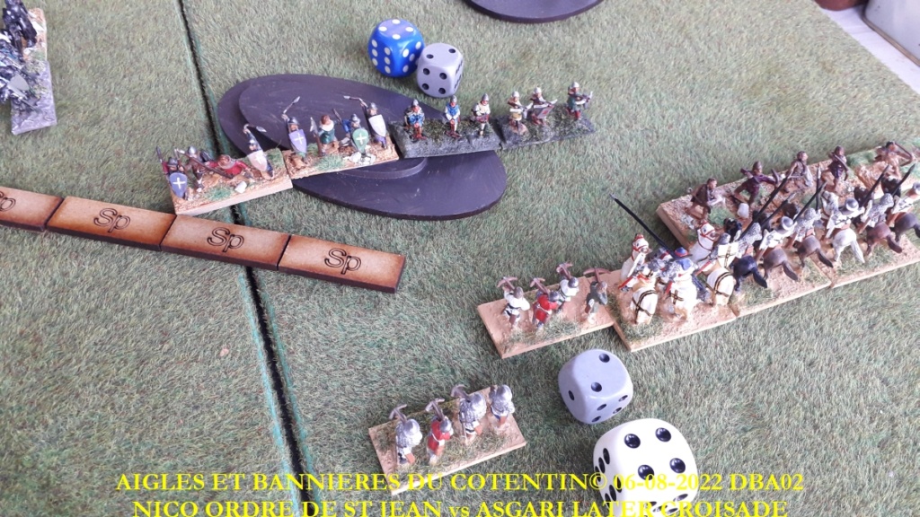 Réunion du samedi 06/08/2022 IV-17 LATER CRUSADER 1128 AD - 1303 AD vs IV-56 ORDER OF ST JOHN - MALTE 1291AD-1522AD partie 2 15_abc44