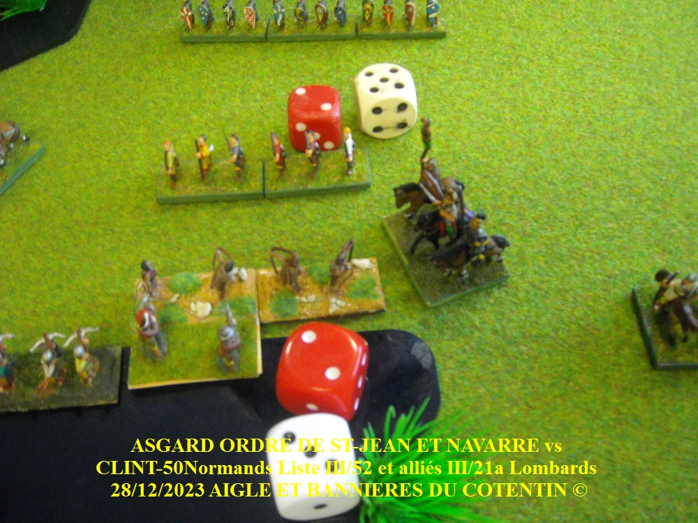GALERIE CLINT-50 Normands Liste III/52 et alliés III/21a Lombards vs ASGARD ORDRE DE ST-JEAN allié NAVARRE 28/12/2023 16-abc16
