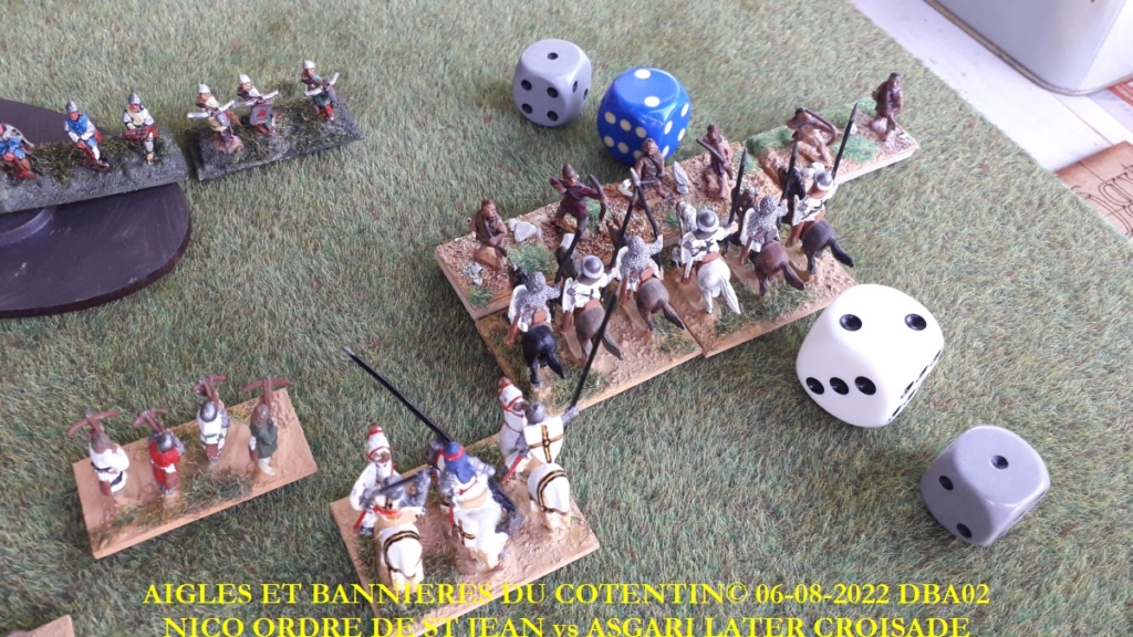 Réunion du samedi 06/08/2022 IV-17 LATER CRUSADER 1128 AD - 1303 AD vs IV-56 ORDER OF ST JOHN - MALTE 1291AD-1522AD partie 2 17_abc42