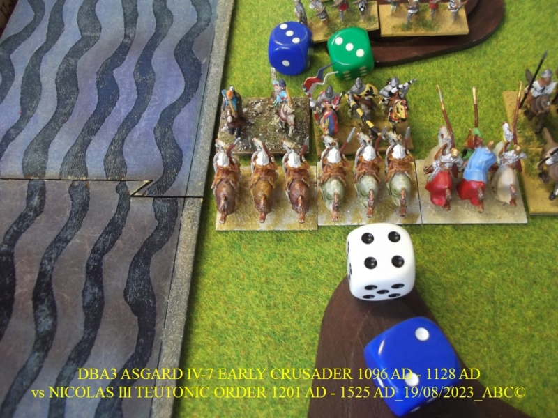 GALERIE DBA 3ème partie samedi 19 Août 2023 au local NICOLAS III TEUTONIC vs ASGARD IV-7 EARLY CRUSADER 1096 AD - 1128 AD  19-dba14