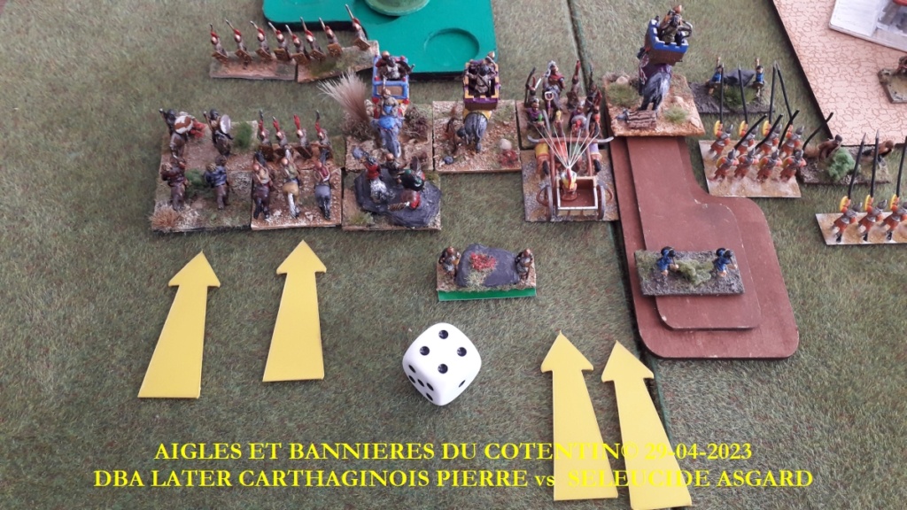 GALERIE - Réunion le samedi 29 avril 2023 14h00-18h <> DBA 3.0 Later Carthaginois Pierre vs Seleucid Asgard 19_abc44