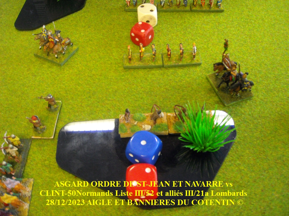 GALERIE CLINT-50 Normands Liste III/52 et alliés III/21a Lombards vs ASGARD ORDRE DE ST-JEAN allié NAVARRE 28/12/2023 20-abc15