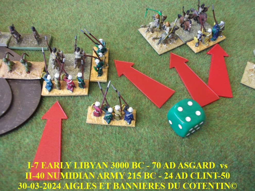 GALERIE I-7 EARLY LIBYAN 3000 BC - 70 AD ASGARD  vs II-40 NUMIDIAN ARMY 215 BC - 24 AD CLINT-50 22-abc24