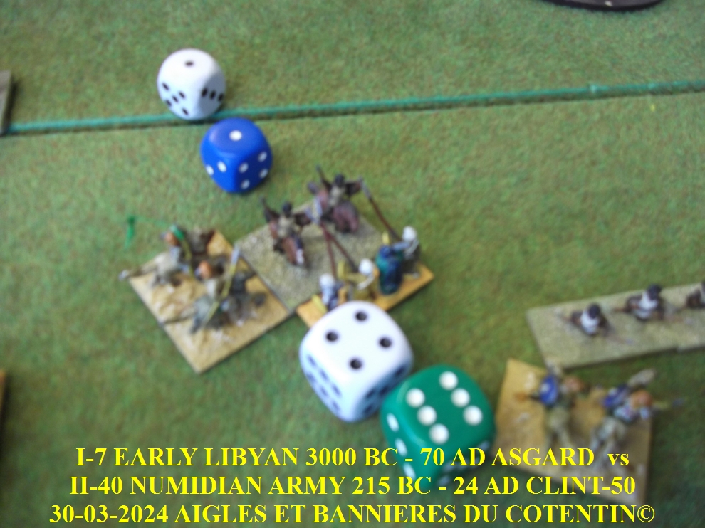 GALERIE I-7 EARLY LIBYAN 3000 BC - 70 AD ASGARD  vs II-40 NUMIDIAN ARMY 215 BC - 24 AD CLINT-50 24-abc23