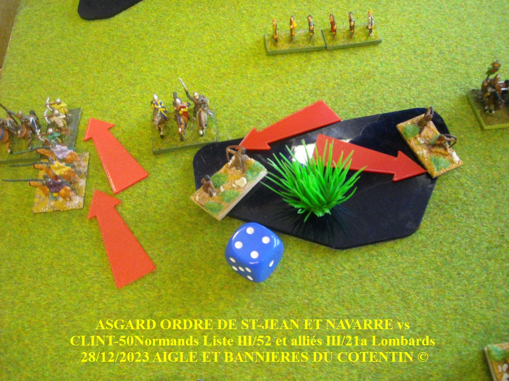 GALERIE CLINT-50 Normands Liste III/52 et alliés III/21a Lombards vs ASGARD ORDRE DE ST-JEAN allié NAVARRE 28/12/2023 27-abc14